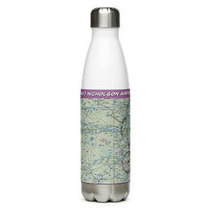 Nicholson Airport (75WV) VFR Sectional Water Bottle