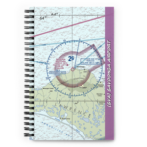 Savoonga Airport (SVA) VFR Sectional Notebook