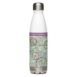 Peavy Farms Airport (76FD) VFR Sectional Water Bottle