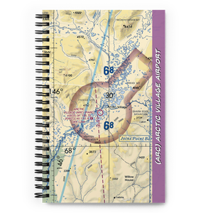 Arctic Village Airport (ARC) VFR Sectional Notebook