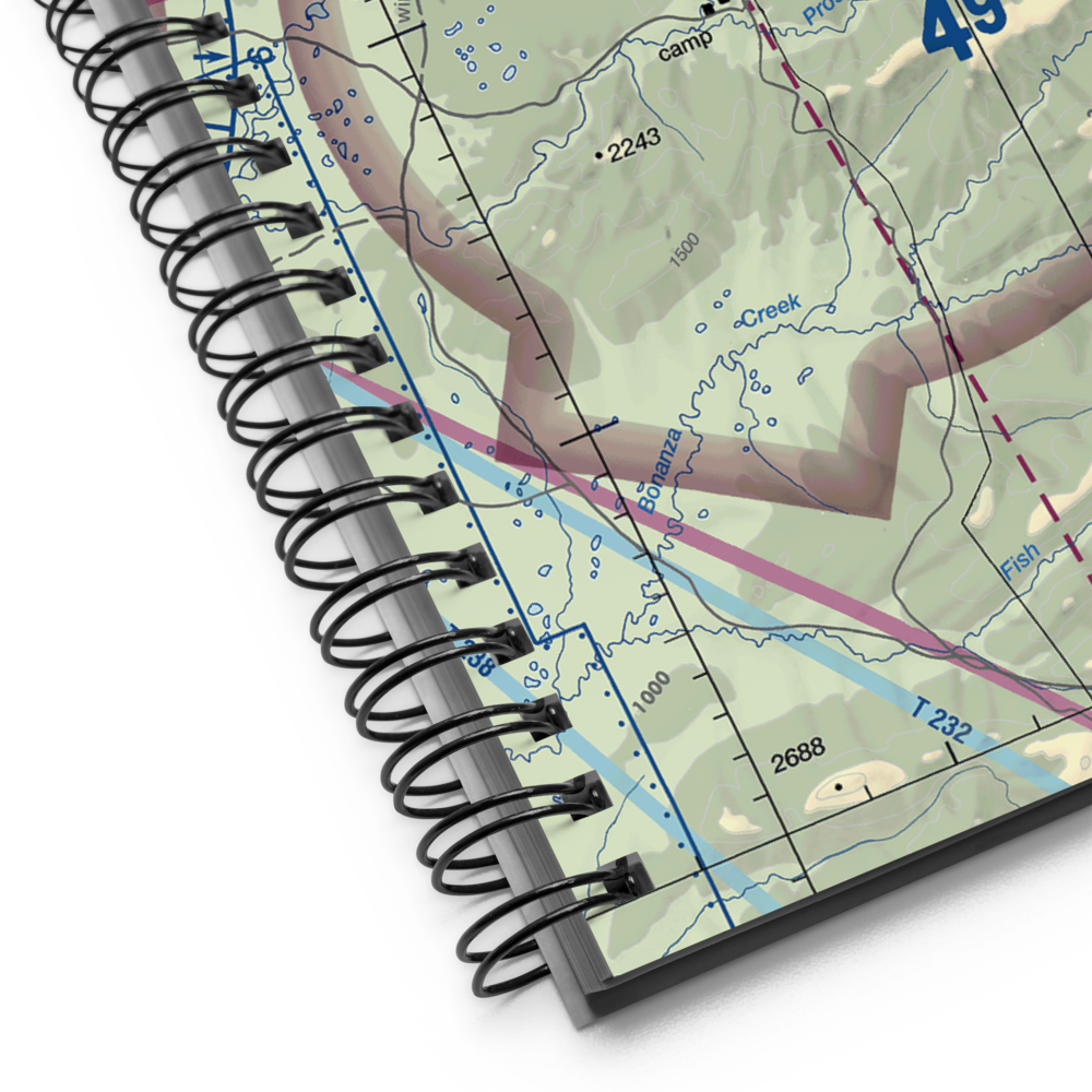 Prospect Creek Airport (PPC) VFR Sectional Notebook 
