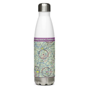 Dunroamin Farms Airport (76NC) VFR Sectional Water Bottle