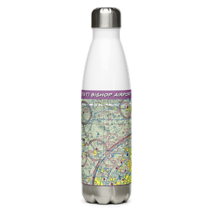 Bishop Airport (76T) VFR Sectional Water Bottle
