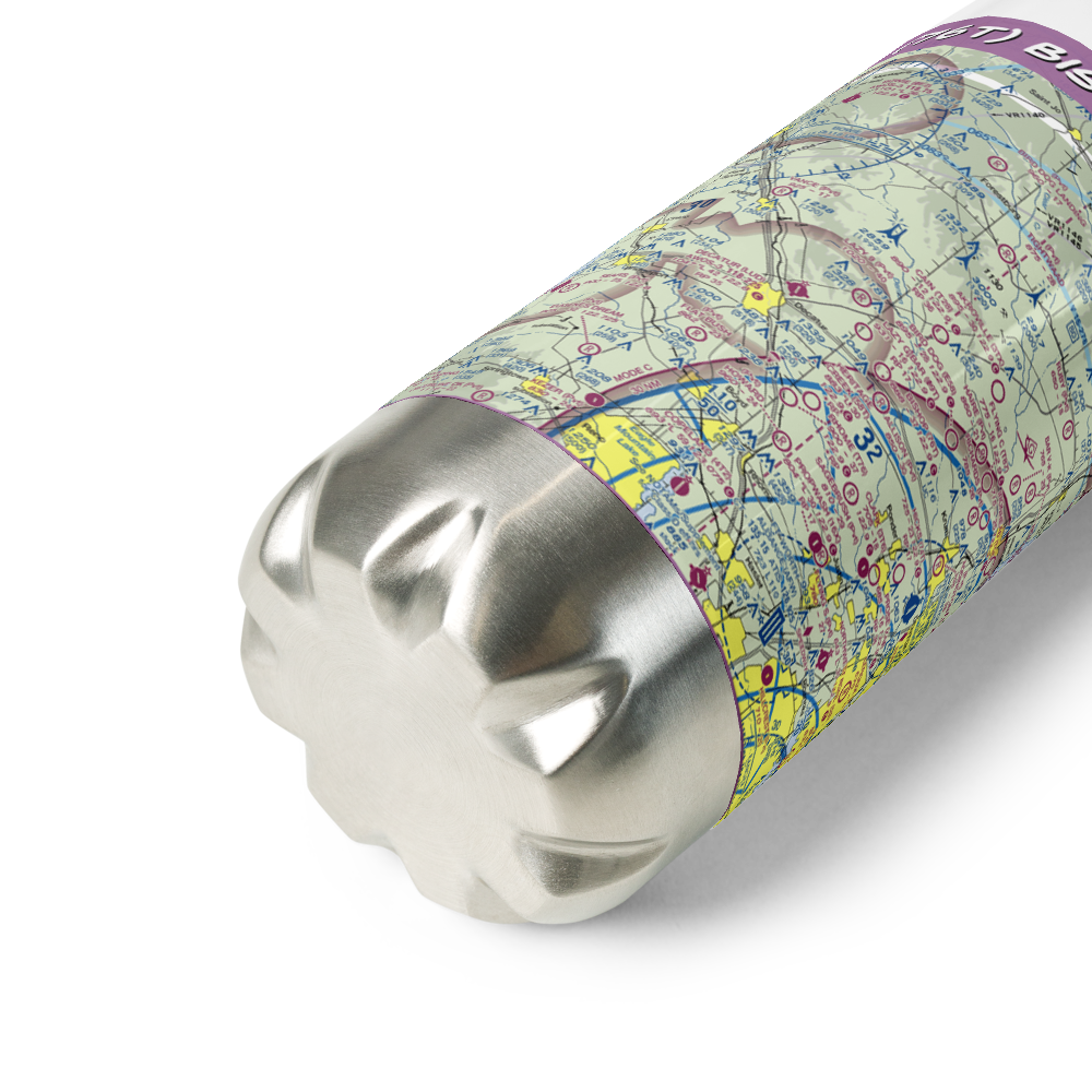 Bishop Airport (76T) VFR Sectional Water Bottle 