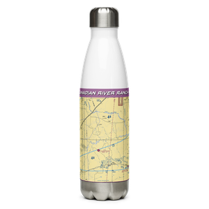 Canadian River Ranch Airport (46XS) VFR Sectional Water Bottle