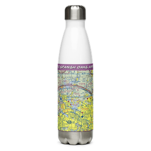 Spanish Oaks Airport (76TX) VFR Sectional Water Bottle