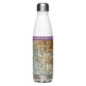 Baker & Hall Airport (77CL) VFR Sectional Water Bottle