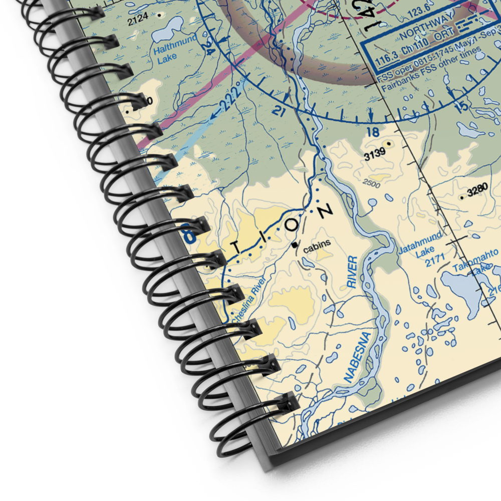 Northway Airport (ORT) VFR Sectional Notebook 