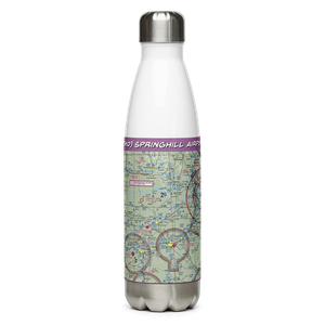 Springhill Airport (77MO) VFR Sectional Water Bottle