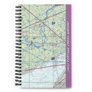 Portage Creek Airport (A14) VFR Sectional Notebook