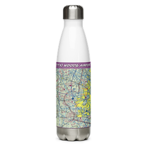 Woods Airport (77TX) VFR Sectional Water Bottle