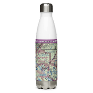 Lakewood Airport (78AA) VFR Sectional Water Bottle