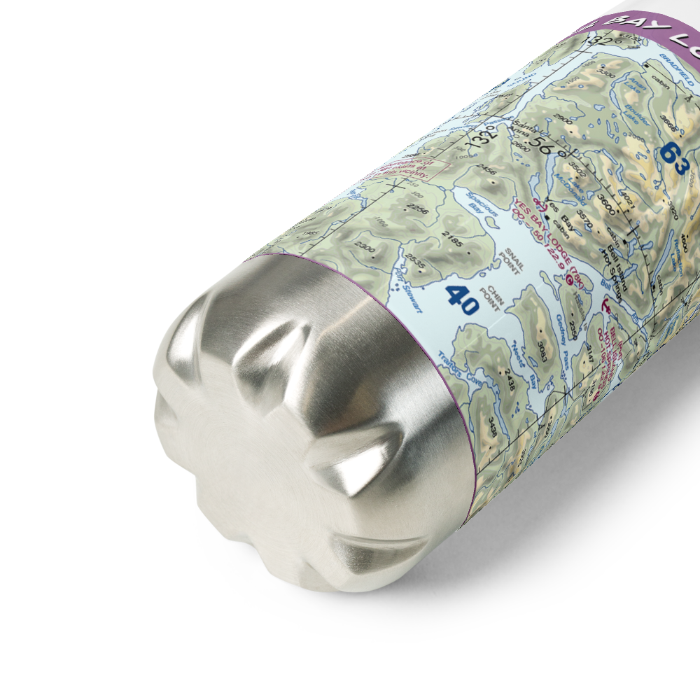 Yes Bay Lodge Seaplane Base (78K) VFR Sectional Water Bottle 