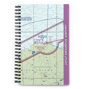 Mekoryuk Airport (MYU) VFR Sectional Notebook
