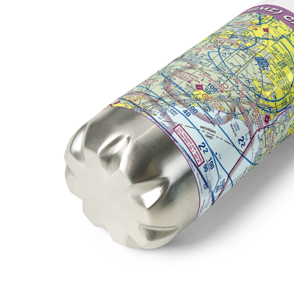 Carls Airport (78MI) VFR Sectional Water Bottle 