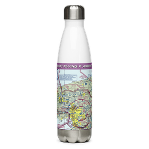 Flying F Airport (78NY) VFR Sectional Water Bottle