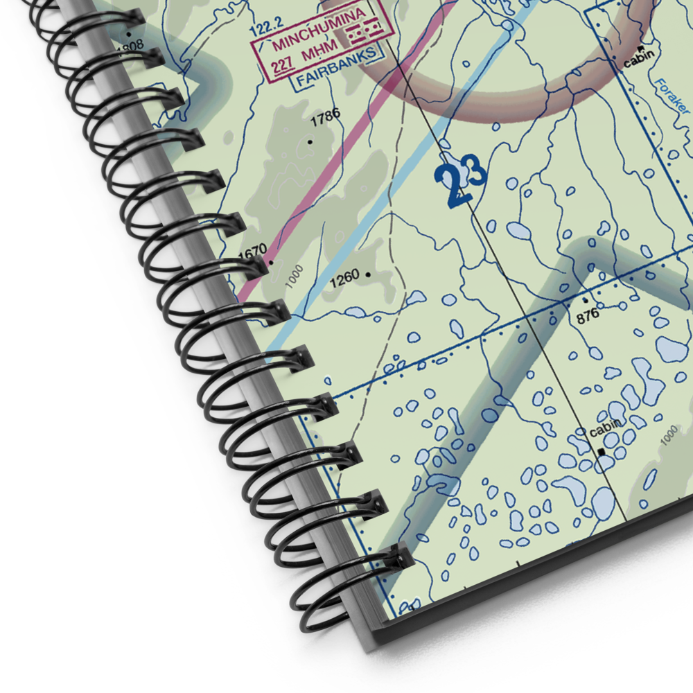 Minchumina Airport (MHM) VFR Sectional Notebook 