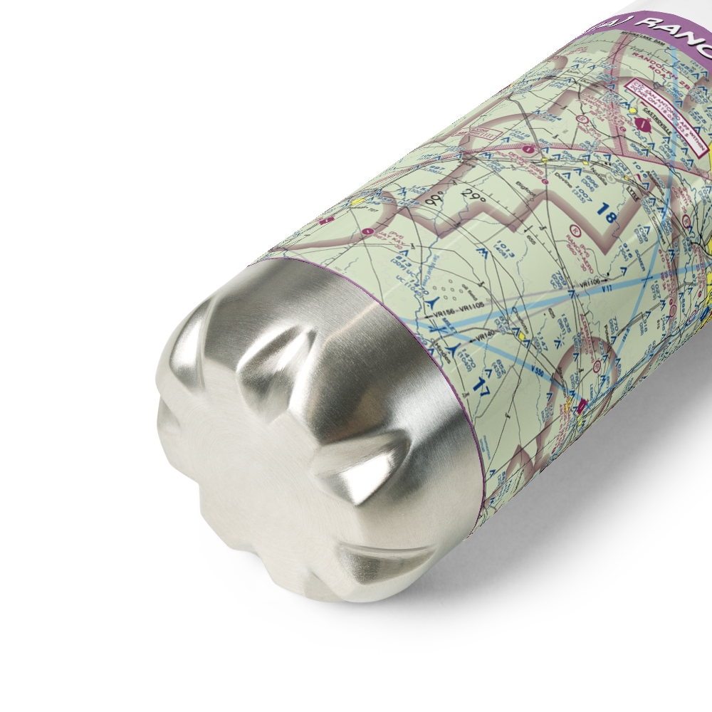 Ranch-Aero Airport (78TA) VFR Sectional Water Bottle 