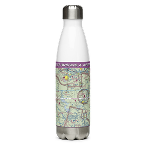Rocking A Airport (78TE) VFR Sectional Water Bottle