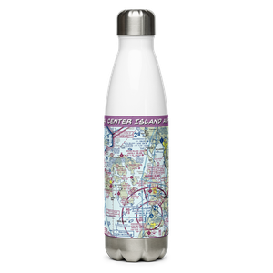 Center Island Airport (78WA) VFR Sectional Water Bottle