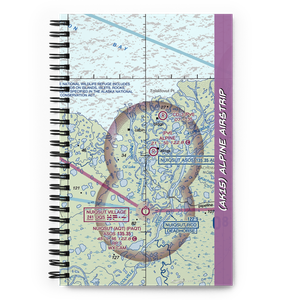 Alpine Airstrip (AK15) VFR Sectional Notebook