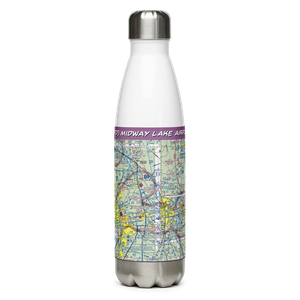 Midway Lake Airport (79FD) VFR Sectional Water Bottle