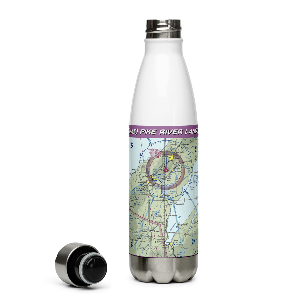 Pike River Landing (79MI) VFR Sectional Water Bottle 
