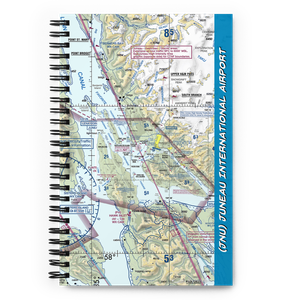 Juneau International Airport (JNU) VFR Sectional Notebook