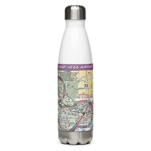 Hess Airport (7AK8) VFR Sectional Water Bottle