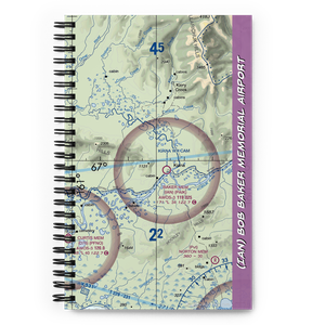 Bob Baker Memorial Airport (IAN) VFR Sectional Notebook