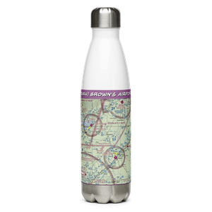 Brown'S Airport (7AR4) VFR Sectional Water Bottle