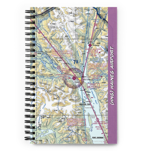 Haines Airport (HNS) VFR Sectional Notebook