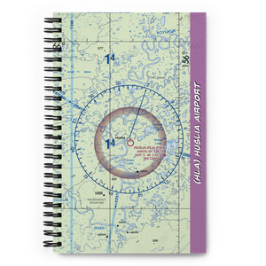Huslia Airport (HLA) VFR Sectional Notebook