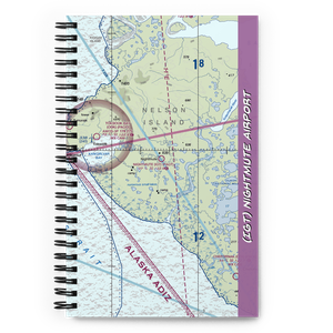 Nightmute Airport (IGT) VFR Sectional Notebook