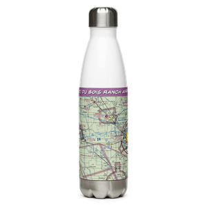 Du Bois Ranch Airport (7CL0) VFR Sectional Water Bottle