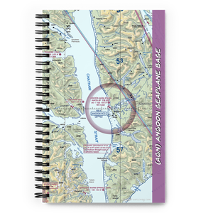 Angoon Seaplane Base (AGN) VFR Sectional Notebook