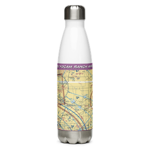 Yocam Ranch Airport (7CO5) VFR Sectional Water Bottle