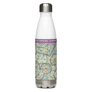 Priebe Airport (7D5) VFR Sectional Water Bottle