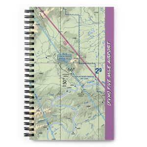 Five Mile Airport (FVM) VFR Sectional Notebook