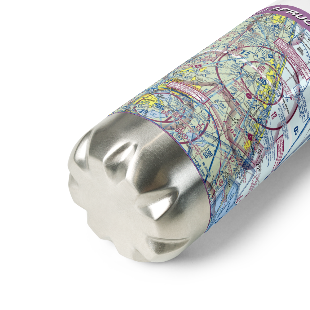 Spruce Creek Airport (7FL6) VFR Sectional Water Bottle 
