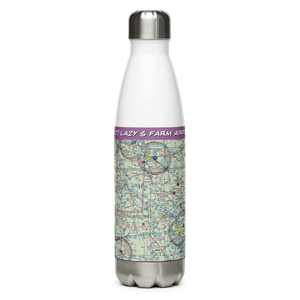 Lazy S Farm Airport (7FL7) VFR Sectional Water Bottle