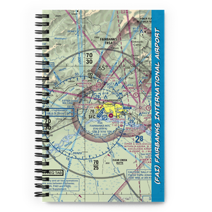 Fairbanks International Airport (FAI) VFR Sectional Notebook