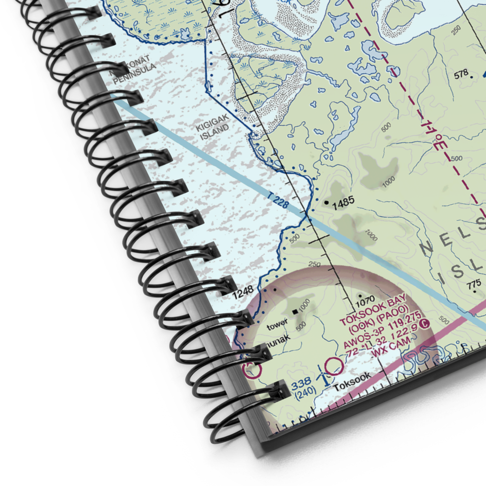Newtok Airport (EWU) VFR Sectional Notebook 