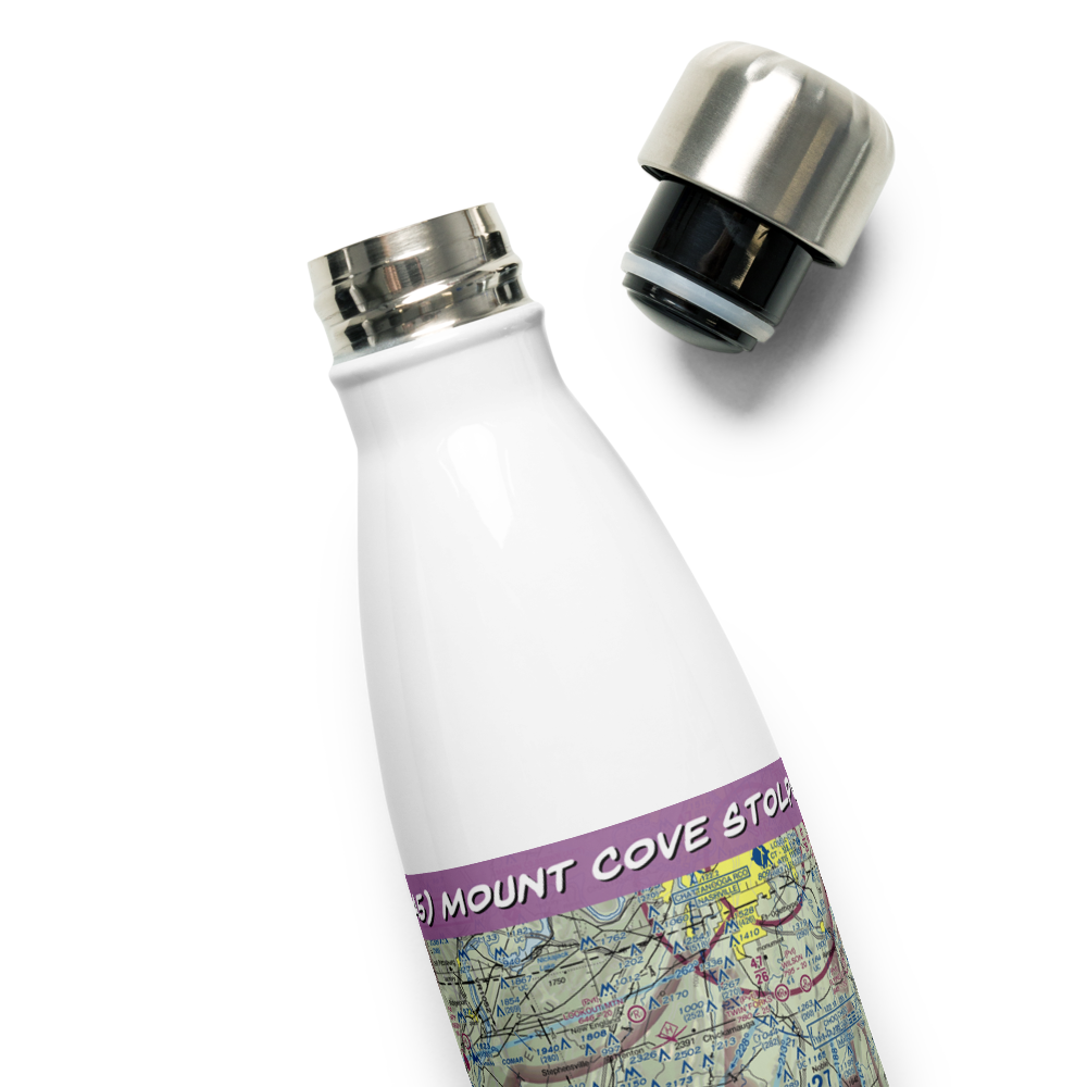 Mount Cove STOLport (7GA5) VFR Sectional Water Bottle 