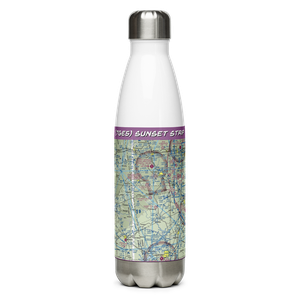 Sunset Strip (7GE5) VFR Sectional Water Bottle