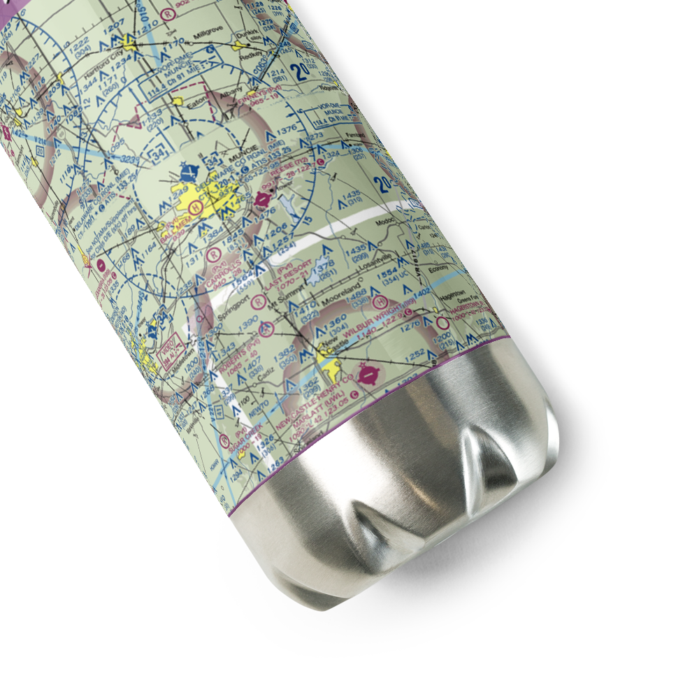 Reese Airport (7I2) VFR Sectional Water Bottle 