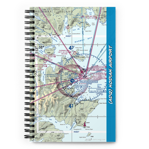Kodiak Airport (ADQ) VFR Sectional Notebook