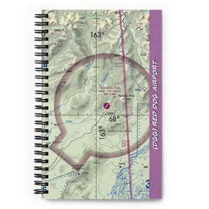 Red Dog Airport (DGG) VFR Sectional Notebook