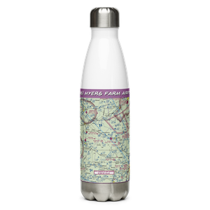 Myers Farm Airport (7IN6) VFR Sectional Water Bottle
