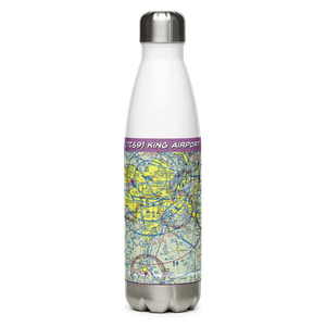 King Airport (7IS9) VFR Sectional Water Bottle